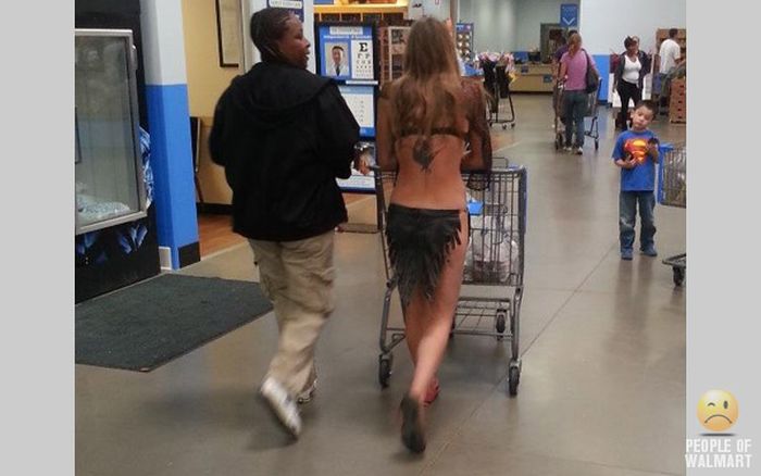 Американцы, супермаркет, фрики