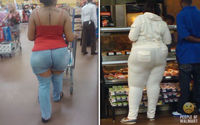 Американцы, супермаркет, фрики