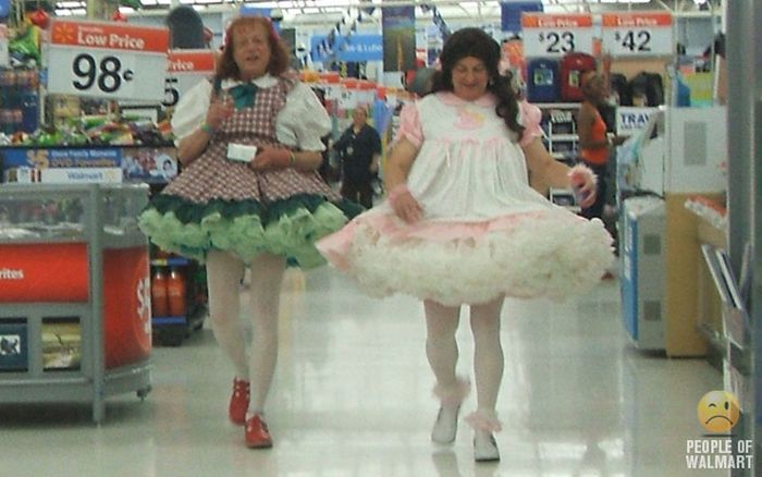 Американцы, супермаркет, фрики