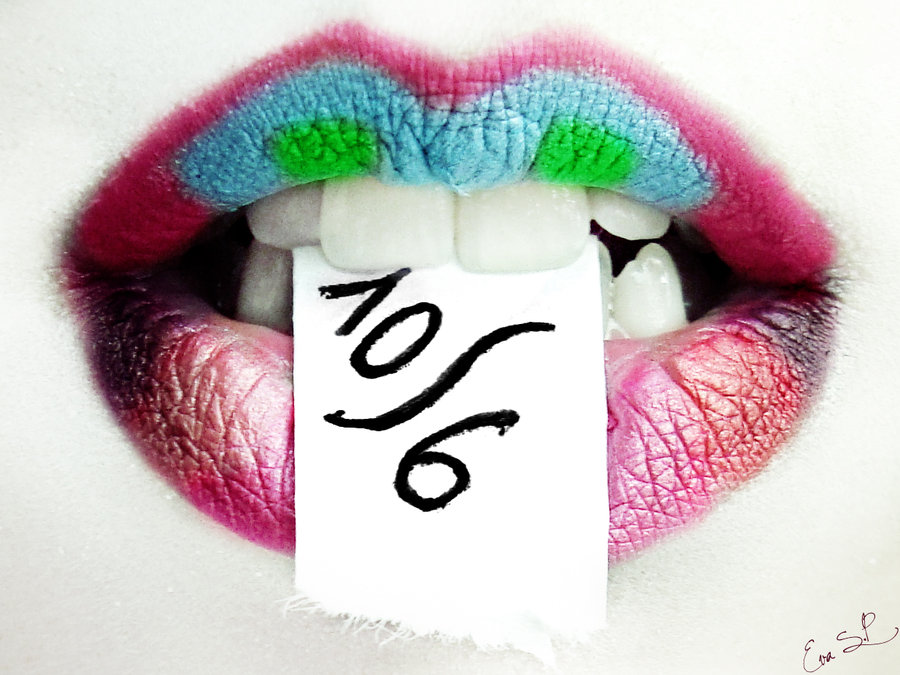 Яркий макияж губ посвященный сюжетам фильмов и не только Макияж губ, яркий, фильмы, Ева Сенин Пернас