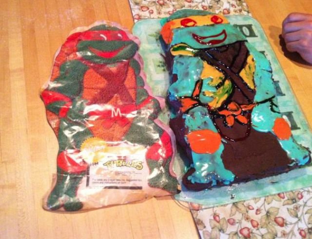 почти получилось, ожидание и реальность, nailed it