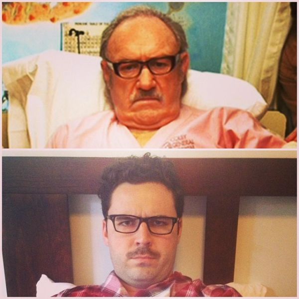 Один в один или пока росли усы benjaminjudd, парень, мужчина, делал ,фото, копии,пародии, звезд, знаменитости, instagram, пока росли, усы