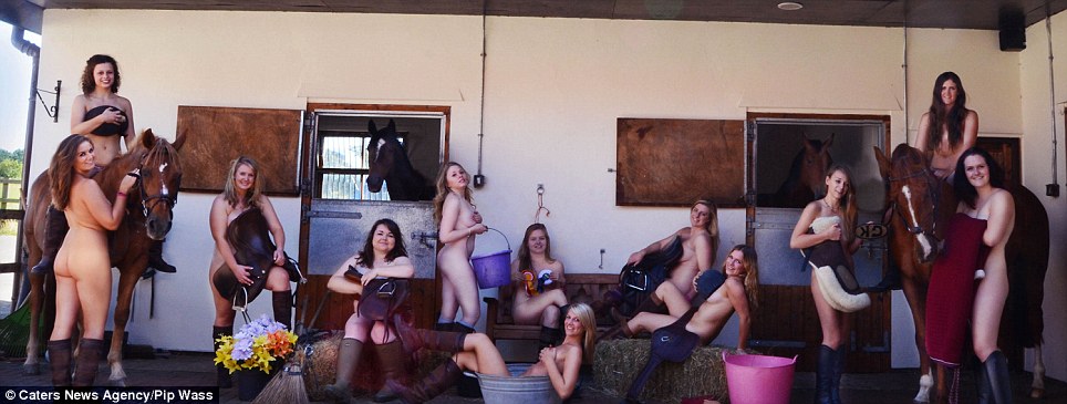 Календарь, Голый, молодой, фермер, 2014