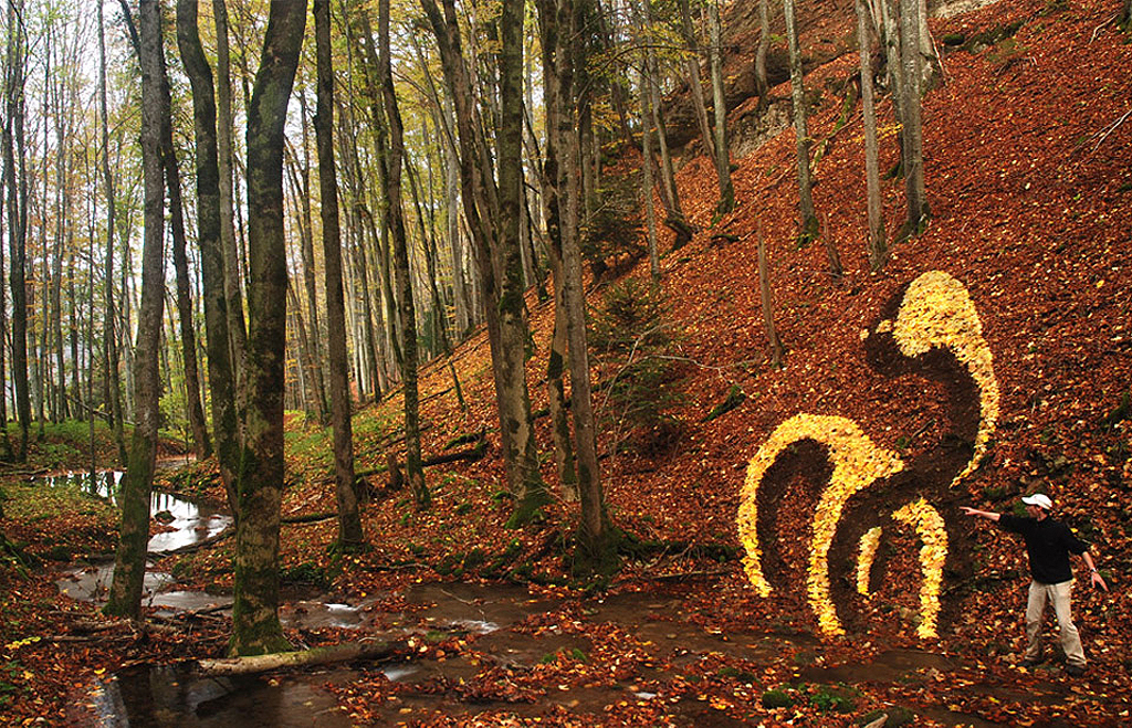 Лэнд, арт, работы, искусство, фото