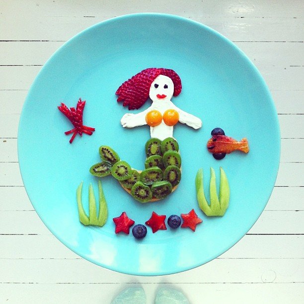 Ида Скивенес, завтраки, украшение