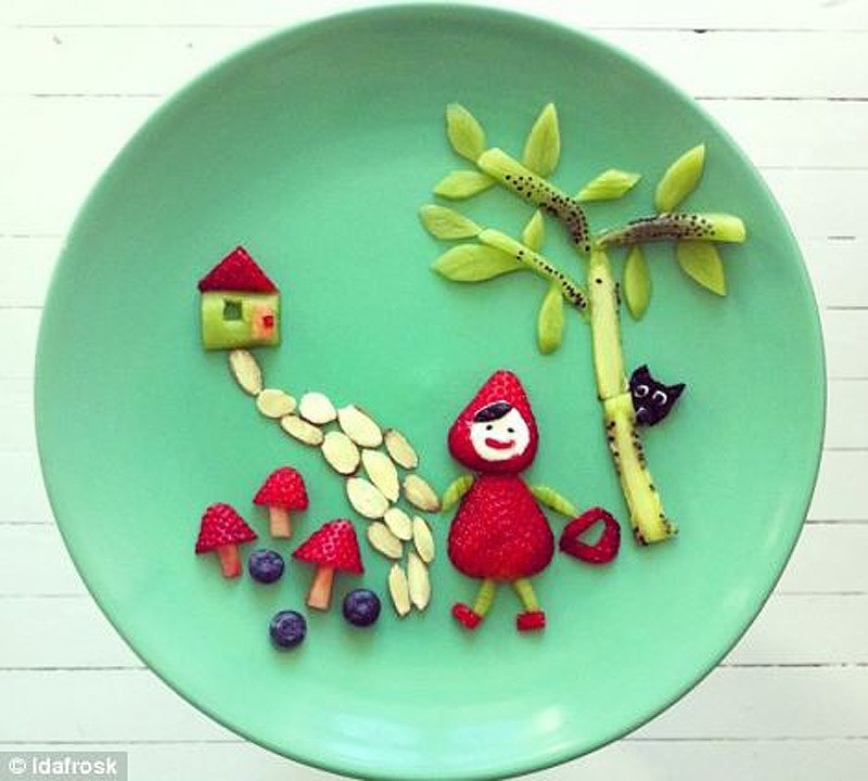 Ида Скивенес, завтраки, украшение