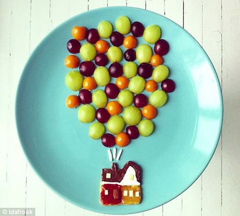 Ида Скивенес, завтраки, украшение