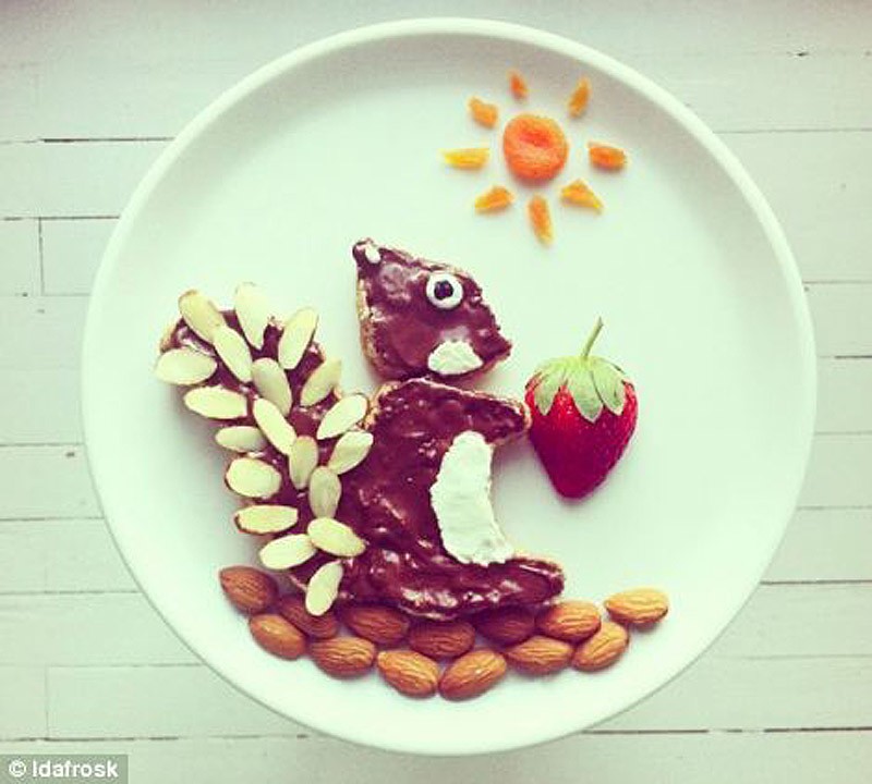 Ида Скивенес, завтраки, украшение