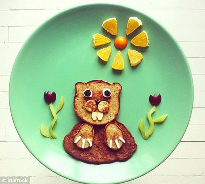 Ида Скивенес, завтраки, украшение