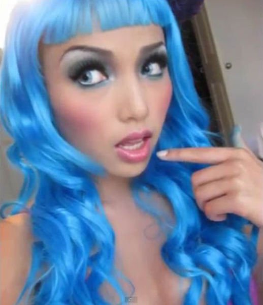 Таманг Фан, Tamang Phan, макияж, перевоплощение 