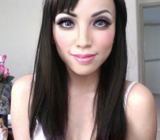 Таманг Фан, Tamang Phan, макияж, перевоплощение 