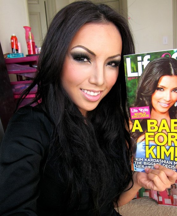 Таманг Фан, Tamang Phan, макияж, перевоплощение 