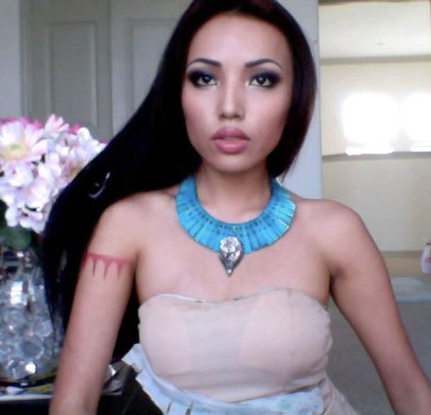 Таманг Фан, Tamang Phan, макияж, перевоплощение 