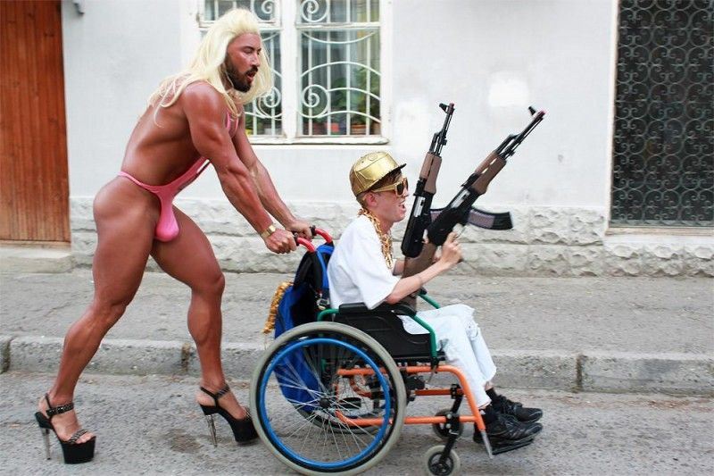 Павел Петель, Pavel Petel, Naked DJs Show, фрик, голый