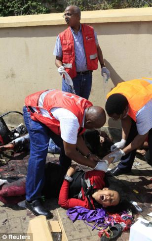 Нападение, на немусульман, торговый центр, Westland, Кения, Найроби