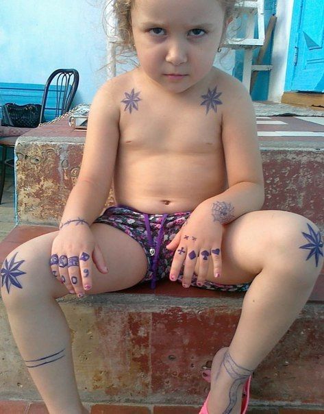 дети,быдло,наколки,жесть