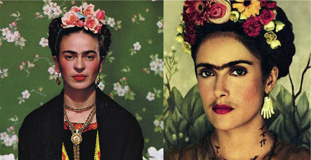 Актеры в образах, знаменитости, оригиналы, биографические фильмы