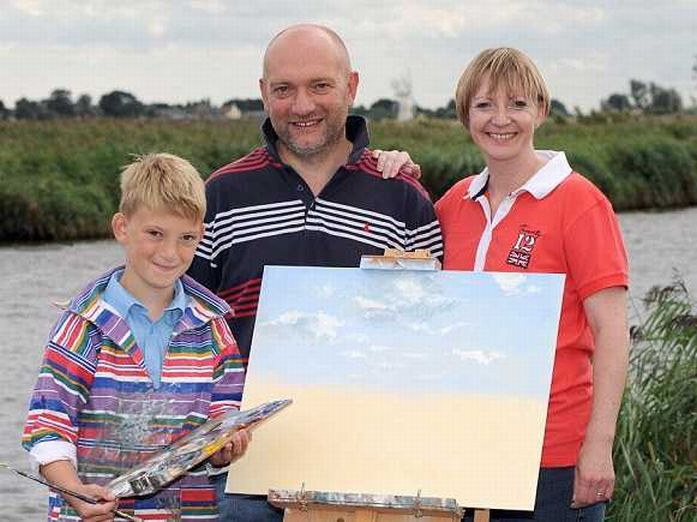 Богатый,разбогател, школьник, художник, Киерон Уильямсон, Kieron Williamson 