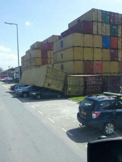 Людям не повезло, день не задался, нефартовые люди