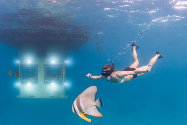 Manta Resort - плавучий мини-отель посреди океана