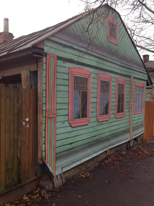 Фальшивая подготовка Суздаля к визиту президента фасады, подготовка Суздаля, визит президента,Путин,фальшивка