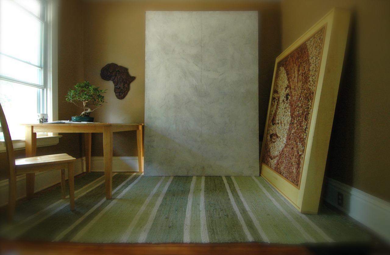 Портреты, винные пробки, Скотт Гандерсен, Scott Gundersen