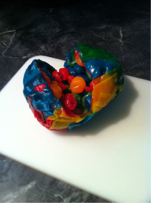 Загадка дня:попробуйте угадать что это! что это загадка Fruit Gushers конфеты