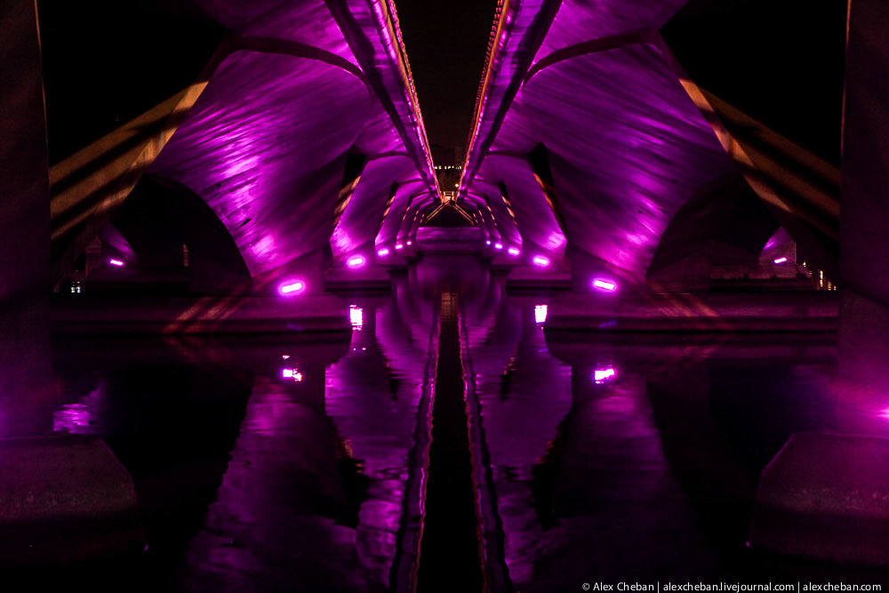 Чудесный Сингапур в свете ночи Сингапур ночью , фото , Свиссотель