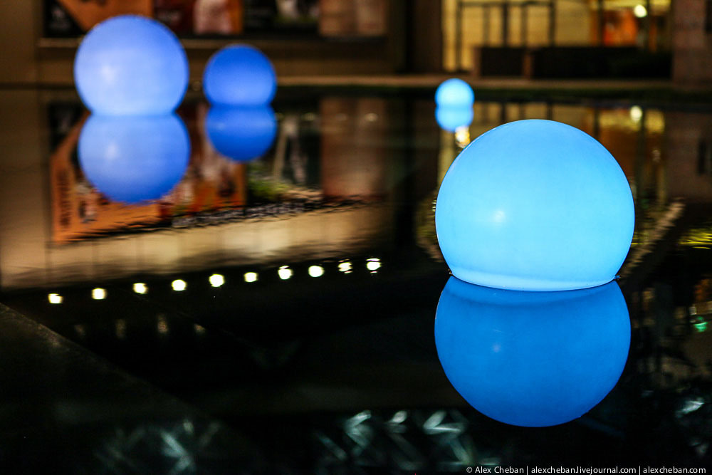 Чудесный Сингапур в свете ночи Сингапур ночью , фото , Свиссотель