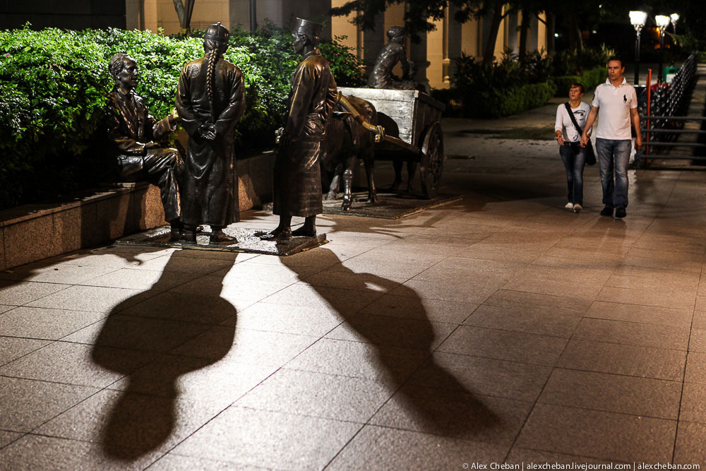 Чудесный Сингапур в свете ночи Сингапур ночью , фото , Свиссотель