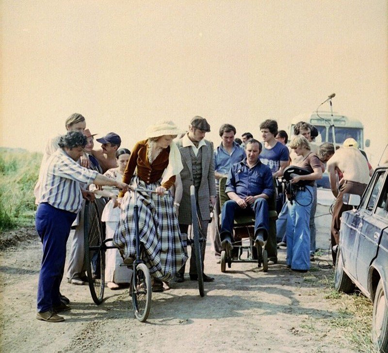 Закулисные кадры со съемок легендарных советских фильмов закулисные кадры, советские фильмы, ссср, прошлое