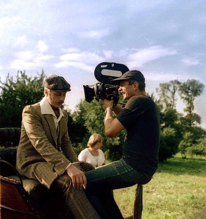 Закулисные кадры со съемок легендарных советских фильмов закулисные кадры, советские фильмы, ссср, прошлое