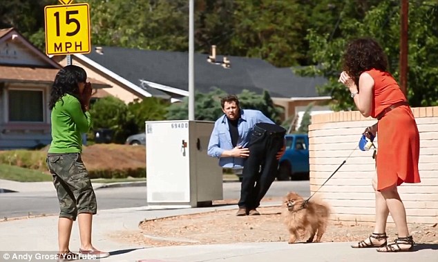 Розыгрыш, тело напополам, комик, Энди Гросс, Andy Gross, cut in half, body, prank