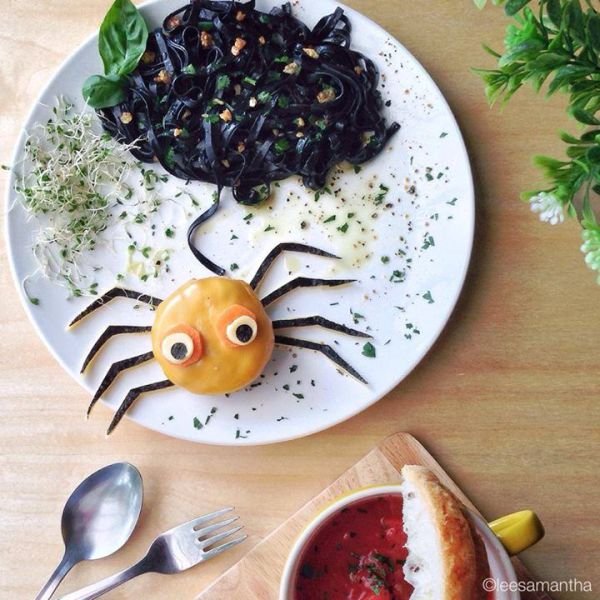 Креативные завтраки,еда,мама, Саманта Ли Samantha Lee