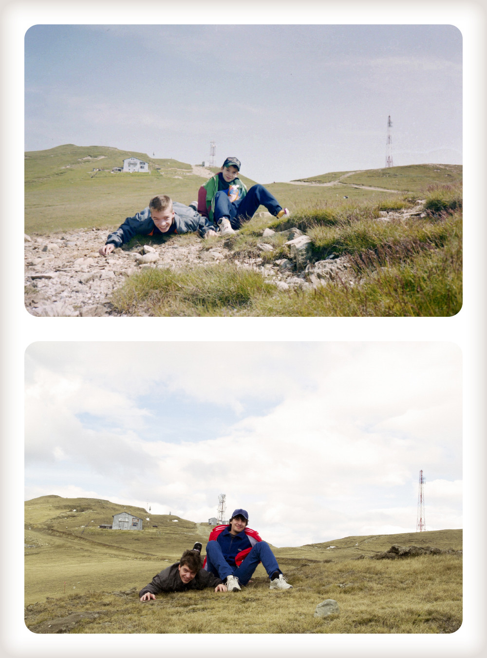 Два брата воссоздали свои детские снимки в подарок маме Два брата, фото через 20 лет, воссоздали, детские снимки,подарок маме,Toma и Paul Alexandru