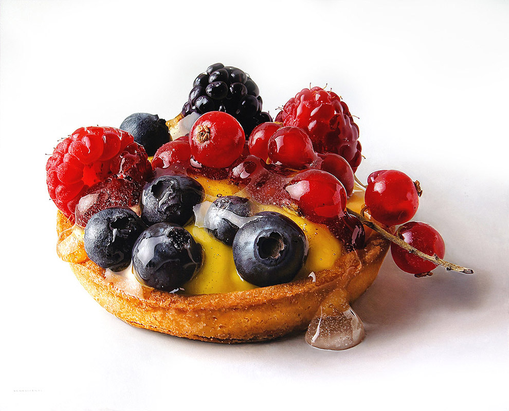 реализм, гиперреализм, Аппетитно, картины, итальянский художник, Лиуджи Бенедиченти, Luigi Benedicenti