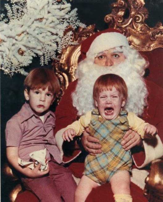 Смешные фотографии с Санта-Клаусом Смешные, необычные, фотографии, с Санта-Клаусом, нелепые, веселые