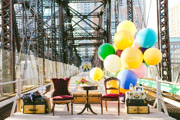 61, годовщина, свадьба, в стиле, мультфильм, Вверх!,