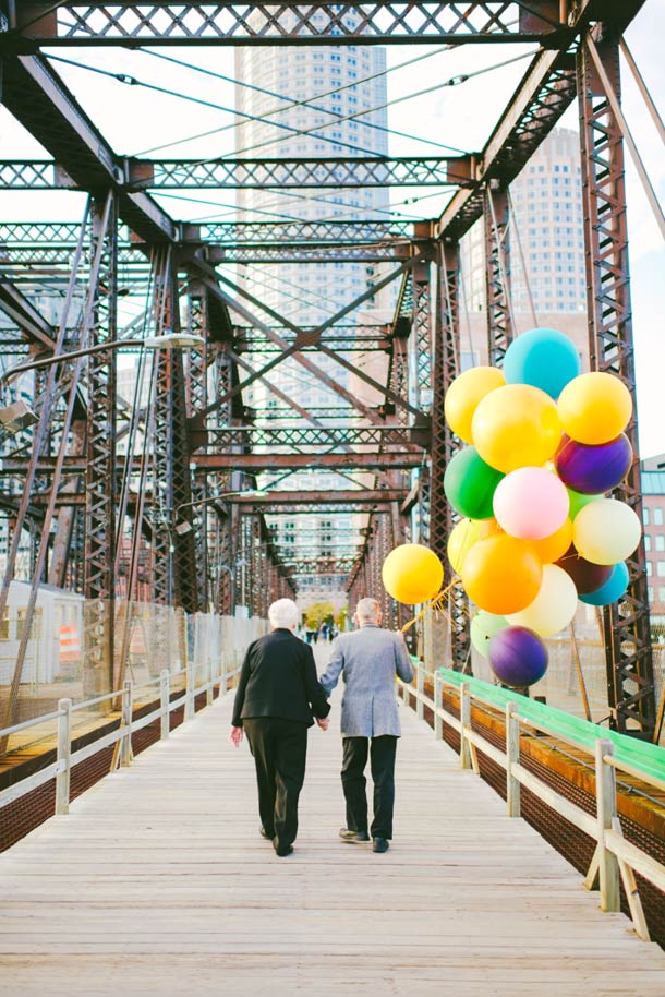 61, годовщина, свадьба, в стиле, мультфильм, Вверх!,