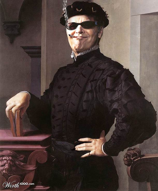 Знаменитости, в шедеврах ,мировой, живописи, эпохи Возрождения