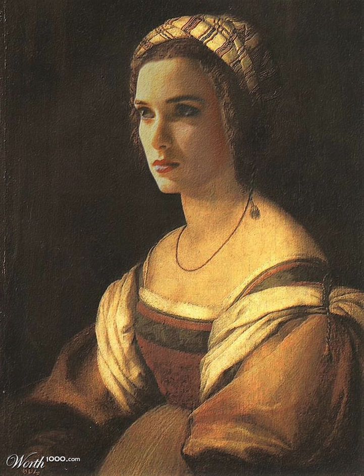 Знаменитости, в шедеврах ,мировой, живописи, эпохи Возрождения