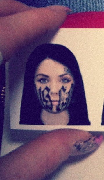 татуировка лицо Руслан Туманянци Олеся тату девушка ruslan