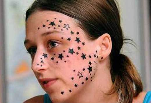 татуировка лицо Руслан Туманянци Олеся тату девушка ruslan