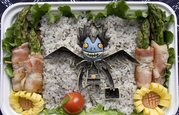 Творческие, завтраки, из Японии, искусство