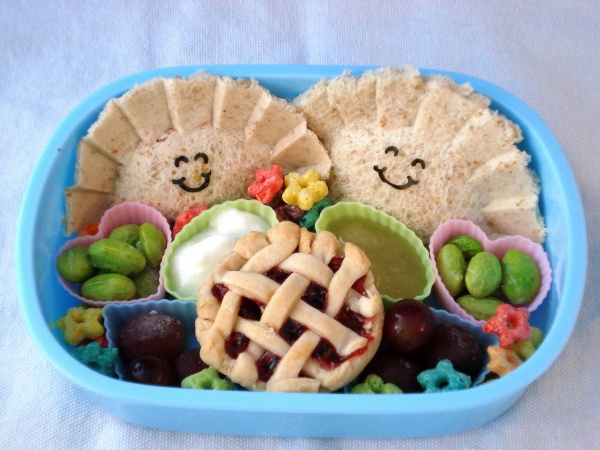 Творческие, завтраки, из Японии, искусство