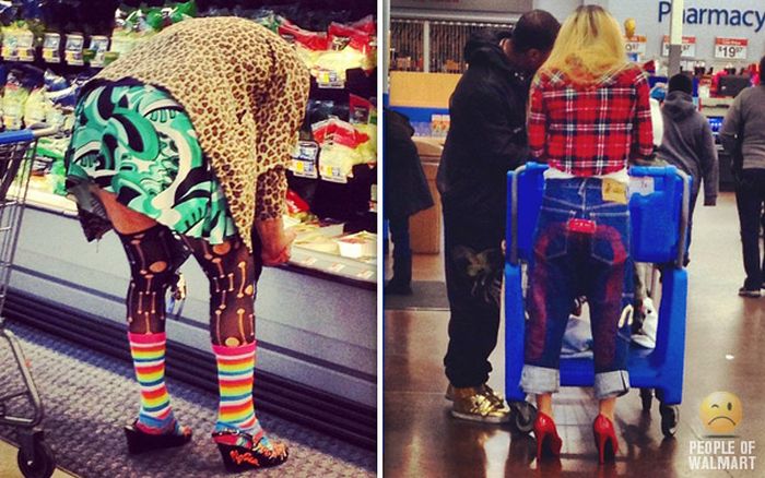 американцы в супермаркете, people of walmart,сша 