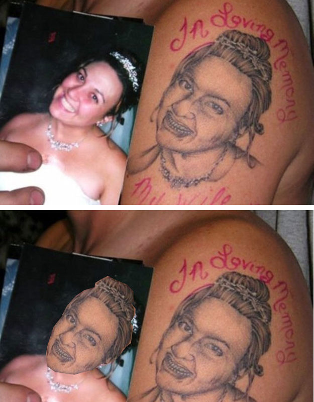 Самые, корявые, портретные, татуировки, в реальной жизни, портаки