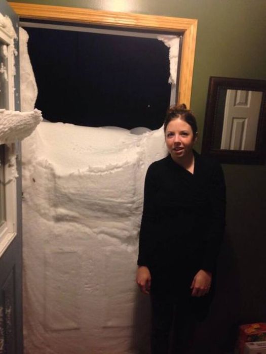 зима, прикол, курьёзные ситуации, снег