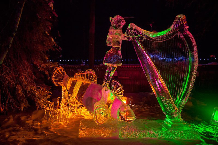 Крупнейший, в мире, чемпионат, ледяного искусства, 2013, Аляска