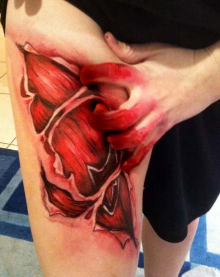 Рисунки на ногах, Джоди Стил, Jody Steel